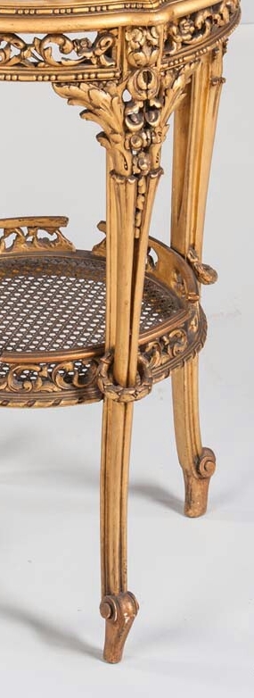 Gu Ridon De Style Louis Xv Transition Louis Xvi En Bois Dor Fin Du